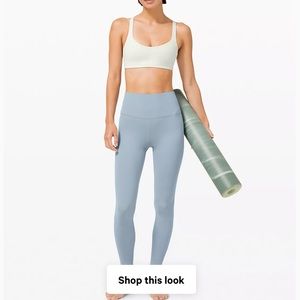 Light blue align leggings size 6